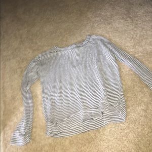 Long sleeve striped shirt from Delias size M