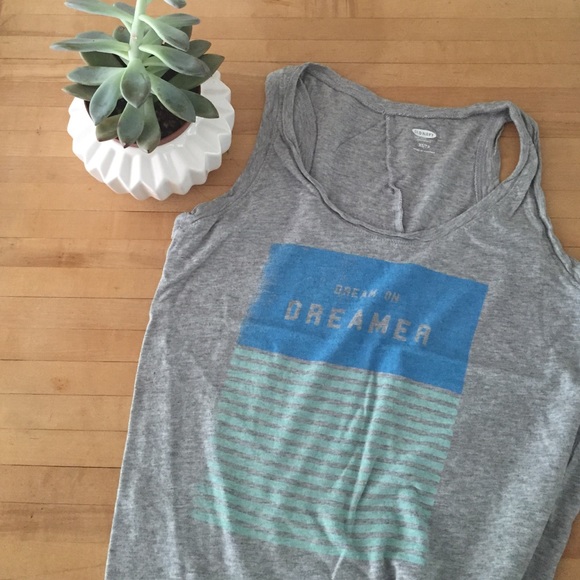 Dream on Dreamer graphic tank