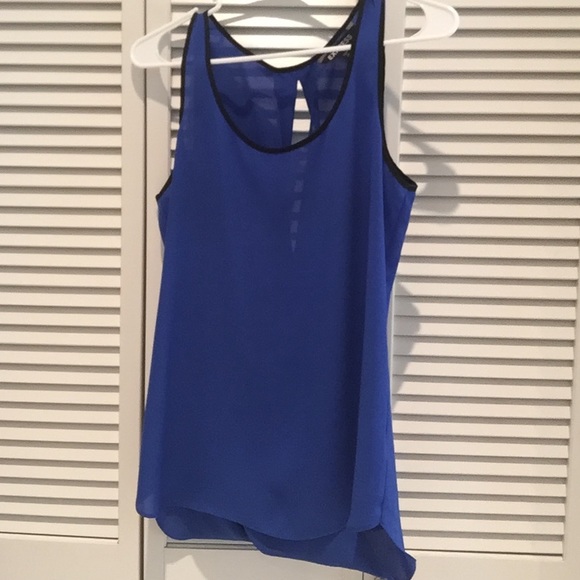 Blue Medium Express Tank Top