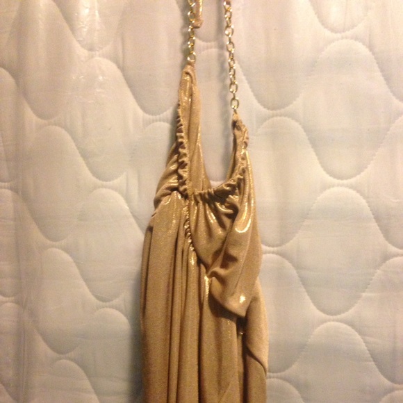 Express Gold and silver tank tops size L