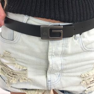 Black Gucci Belt