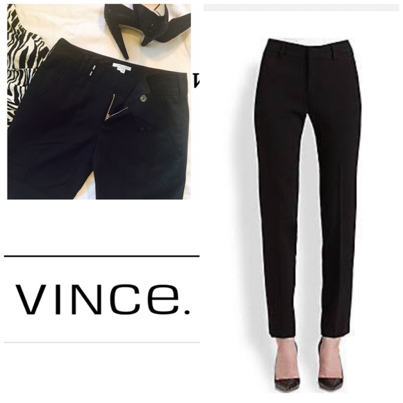 Vince Pants - Vince Black Strapping Pants 0