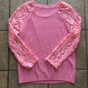 Pink sweater