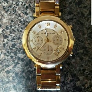 Mk gold watch