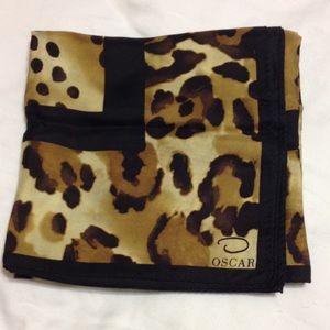 1 WEEK LEFT! Oscar de la Renta silk scarf