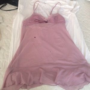Victoria secret lingerie in lavender