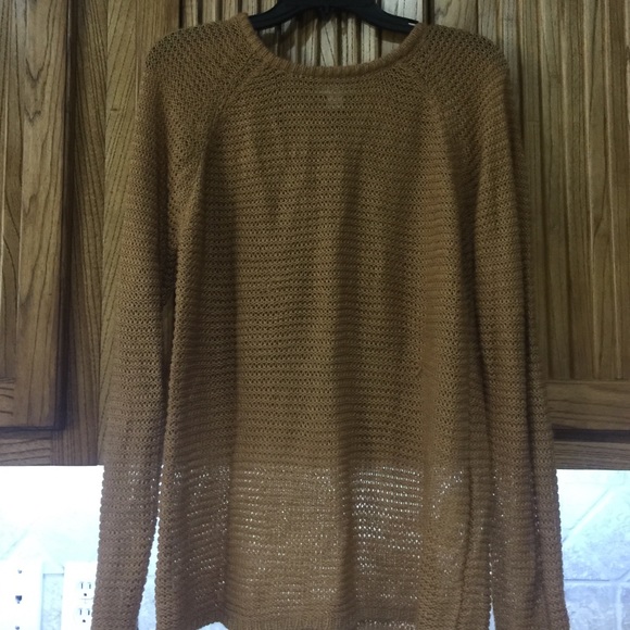 Brown lightweight sweater
