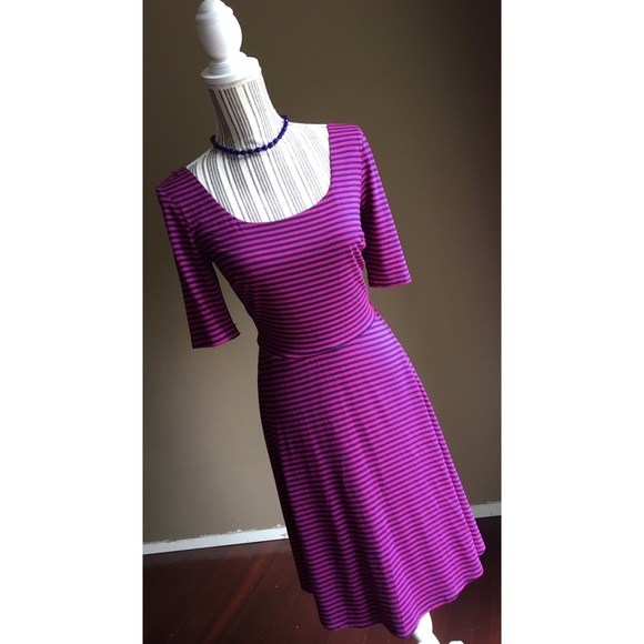 Alyx  Dresses & Skirts - Pink/Blue Striped Dress