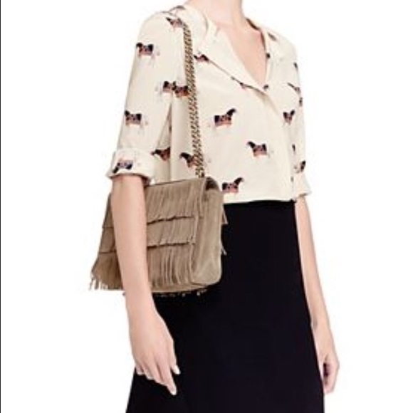 Tory Burch fringe shoulder bag