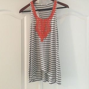 Embroidered Tank
