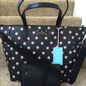 NWT Kate Spade Adaira diaper/baby bag
