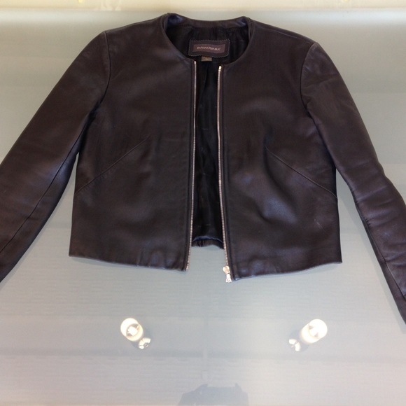 Genuine Leather Banana Republic jacket