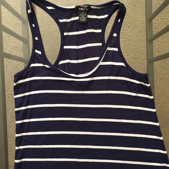 New! Rue 21~Long Slinky Tank - Picture 1 of 4