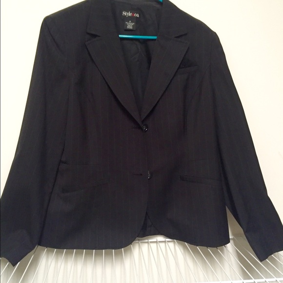 Style & Co black blazer