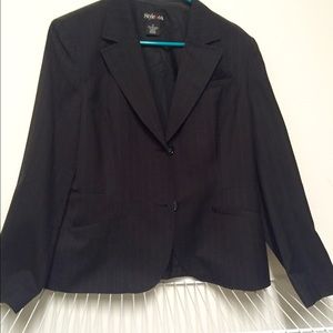 Style & Co black blazer