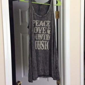 Brand new women's size large tank top