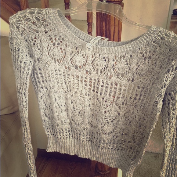 Sweater Crop top