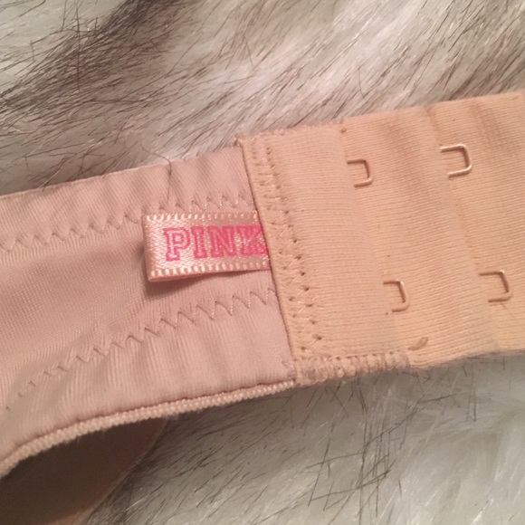 VS Pink 34D Beige Push-Up Bra - Picture 2 of 3