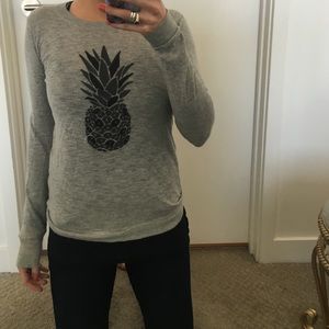 J crew pineapple sweater