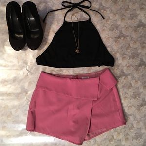 Pink skort
