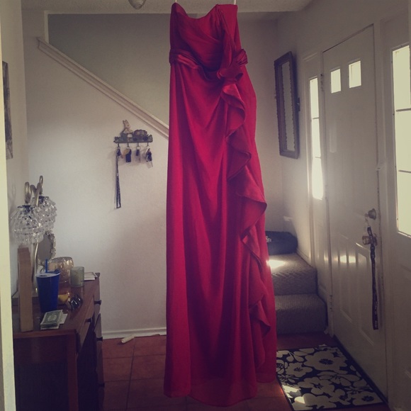 Red Evening Dress