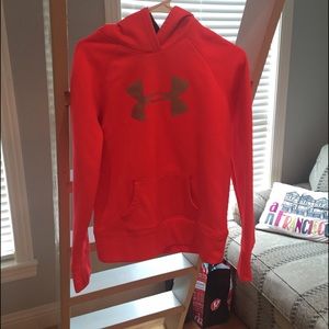 Pink Under Armour Hoodie