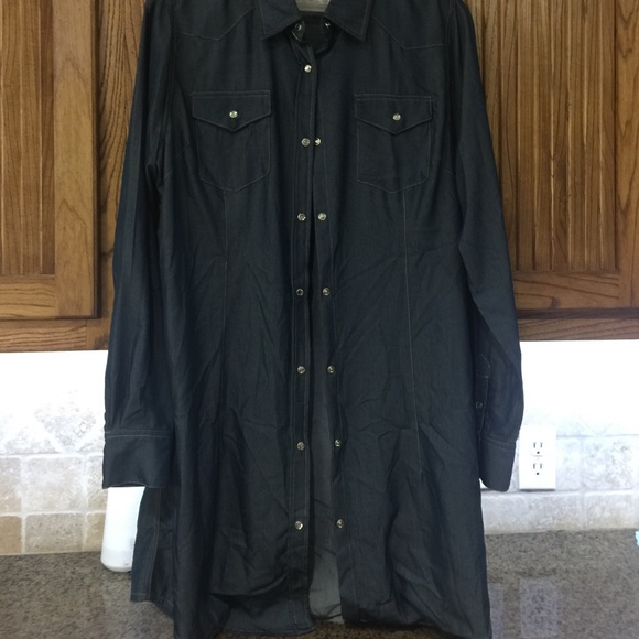 Denim dress