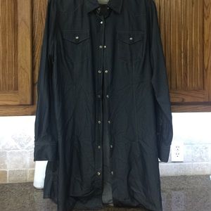 Denim dress