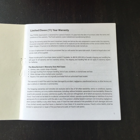 Fossil Watch - Picture 2 of 3