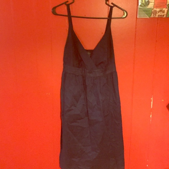 Navy blue sun dress