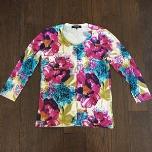 Floral cardigan