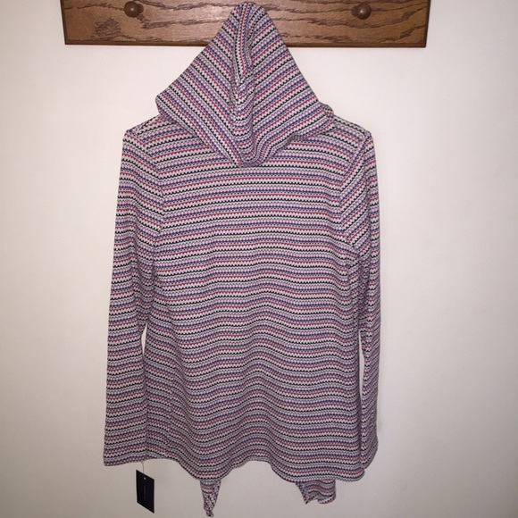 NWT Sz S~ Hooded Cardigan - Picture 2 of 4