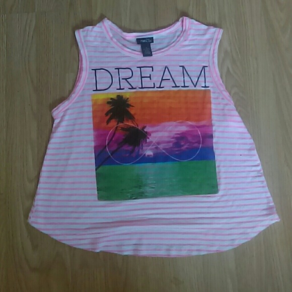 Pink tank top