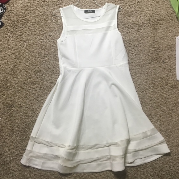 White dress