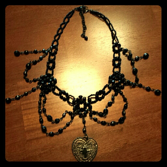 Beaded choker