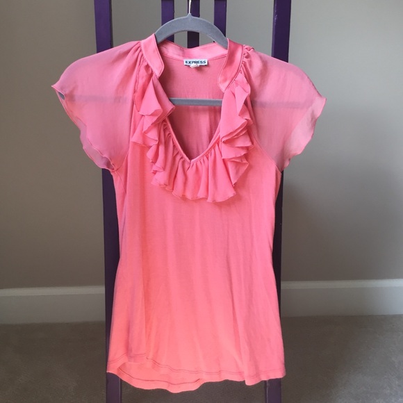 Coral express top!