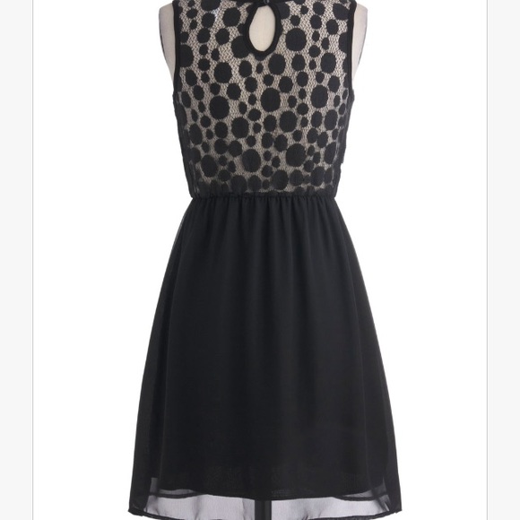 ModCloth Down and Dotty Dress - Picture 2 of 4