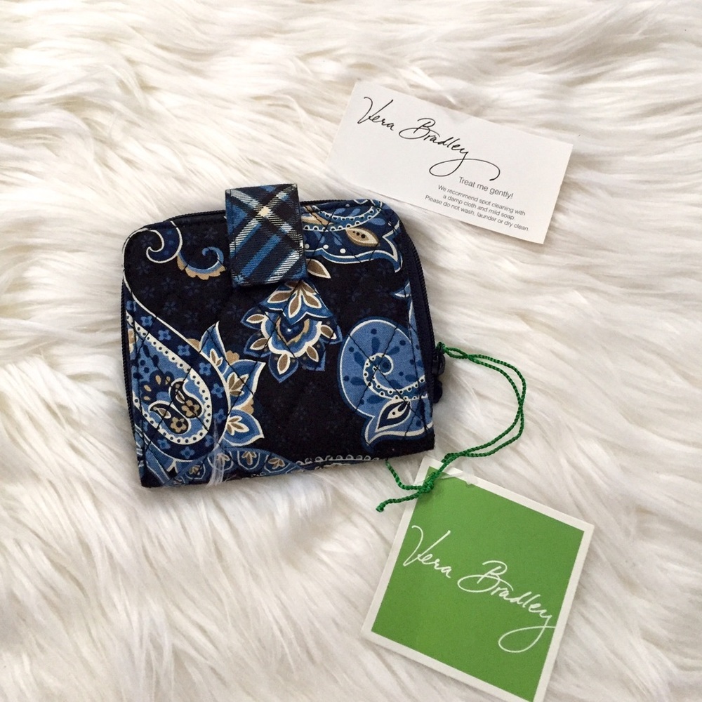 Blue Vera Bradley wallet