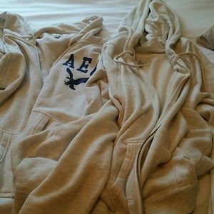 2 Zip up AE hoodies!