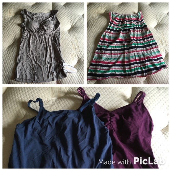 Maternity / Nursing tank lot
