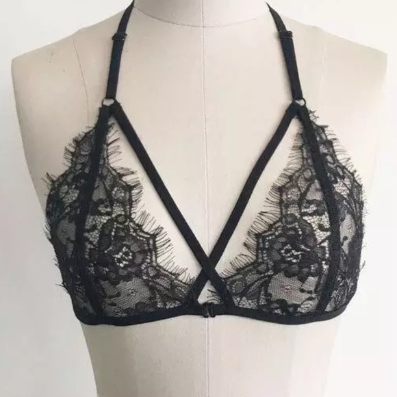 Other - Black Lace Bra Bandeau
