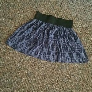 Tribal Mini Skirt
