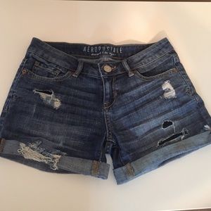 Aeropastale denim shorts