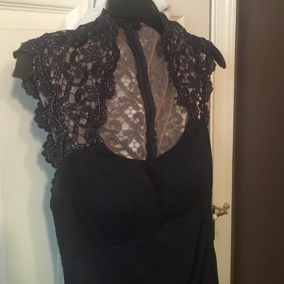 Long Navy Dress