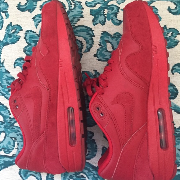Men's Nike Air Max (Red) 1 ID - Picture 2 of 4