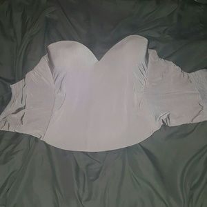 David's bridal bustier