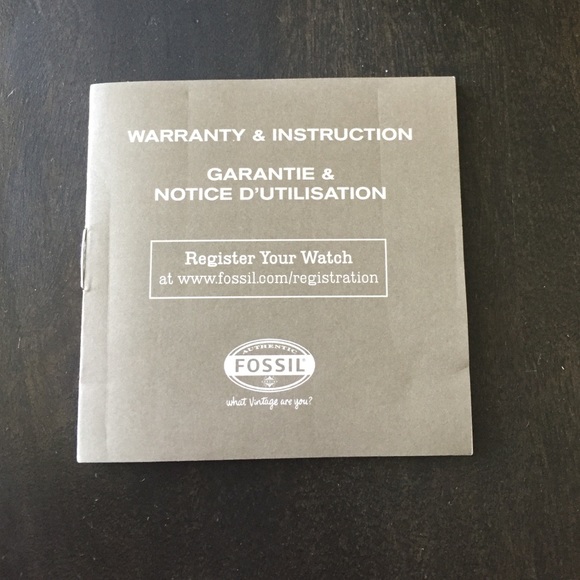 Black Fossil Watch - Picture 2 of 3