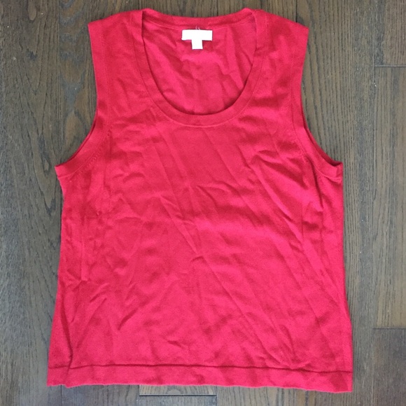 Charter club maroon sweater shell