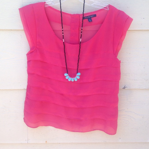 American Eagle Outfitters Tops - American Eagle Ruffle Top