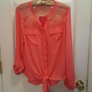 NWT Coral Candies top!